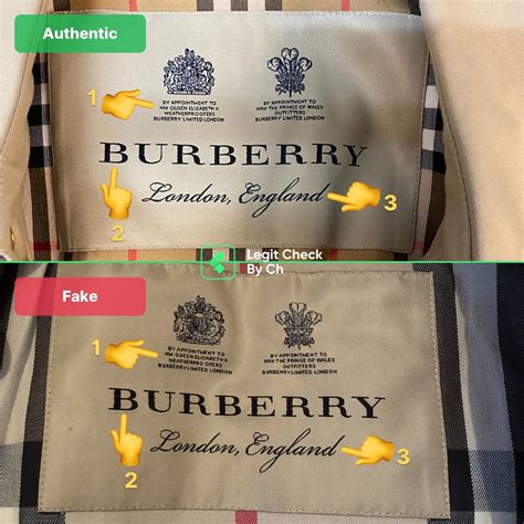 real burberry tag vs fake|authentic vintage burberry.